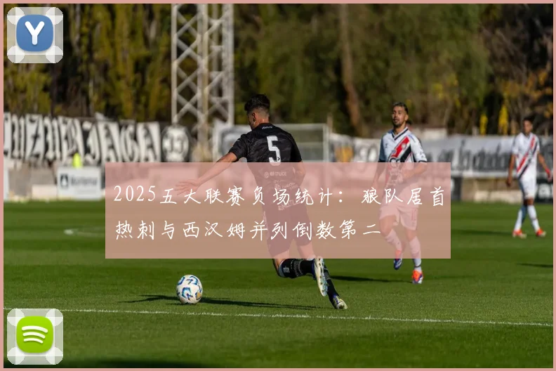 2025五大联赛负场统计：狼队居首热刺与西汉姆并列倒数第二
